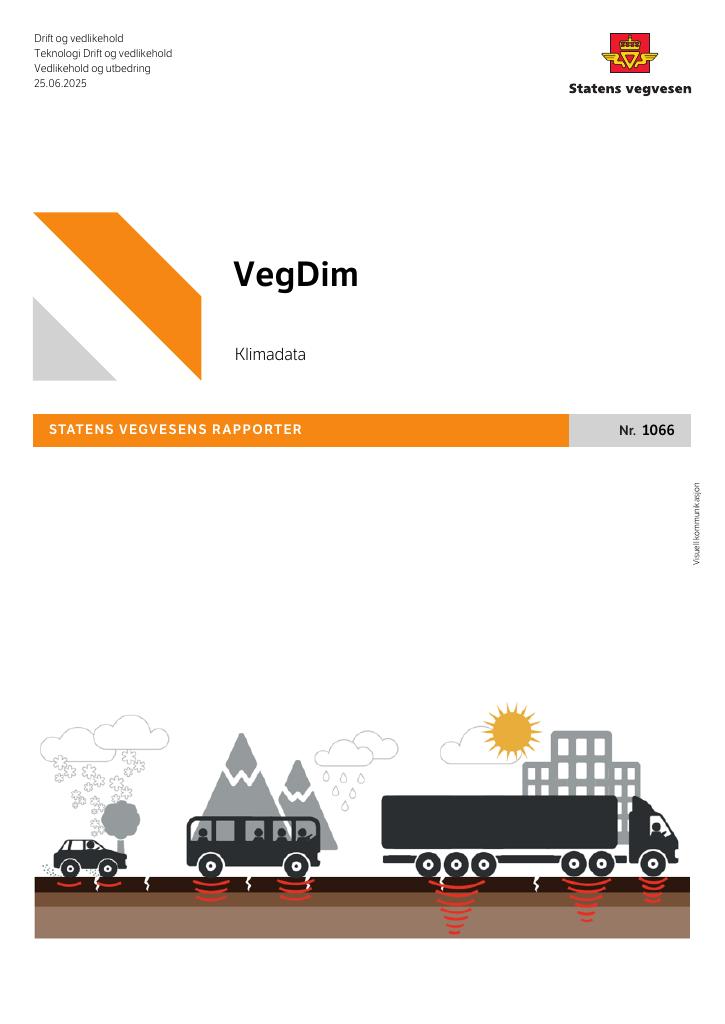 Forsiden av dokumentet VegDim