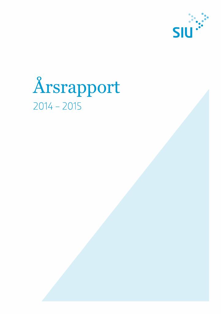 Forsiden av dokumentet Årsrapport Senter for internasjonalisering av utdanning 2014