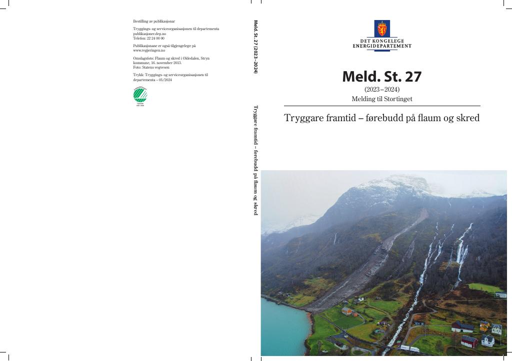 Forsiden av dokumentet Meld. St. 27 (2023–2024)