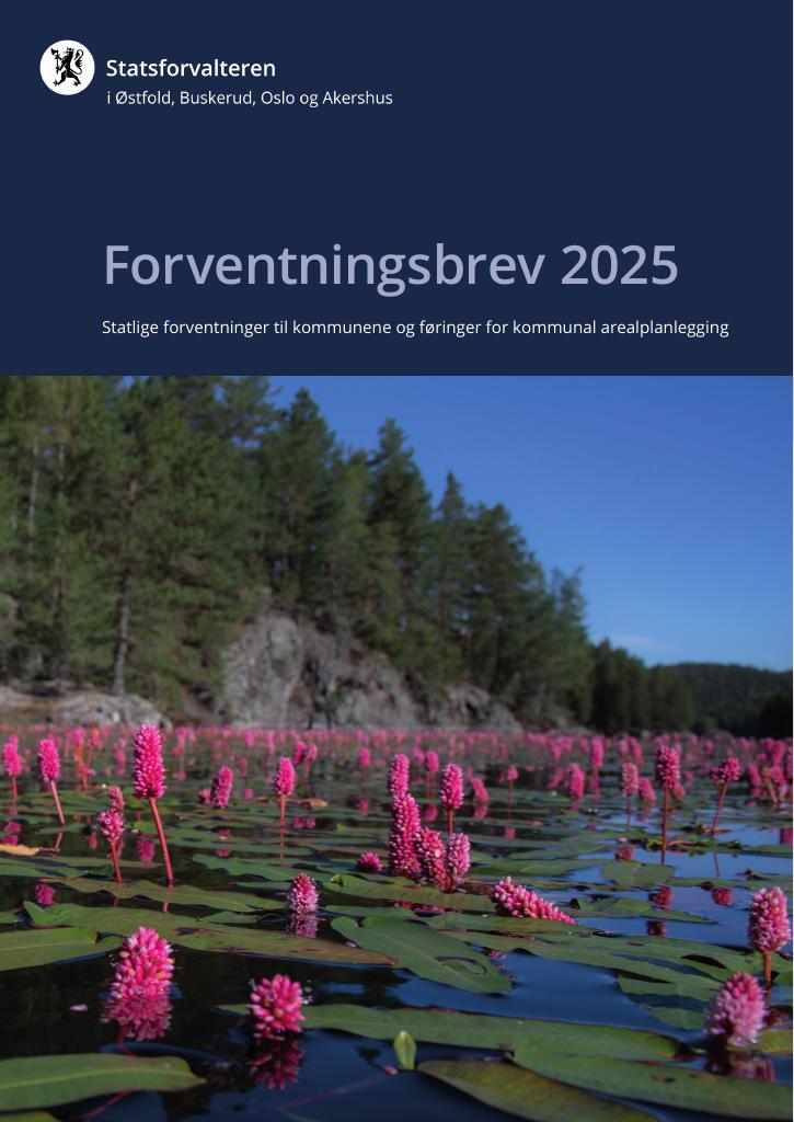 Forsiden av dokumentet Forventningsbrev 2025