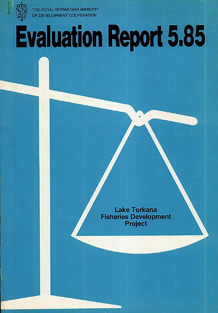 Forsiden av dokumentet Lake Turkana Fisheries Development Project