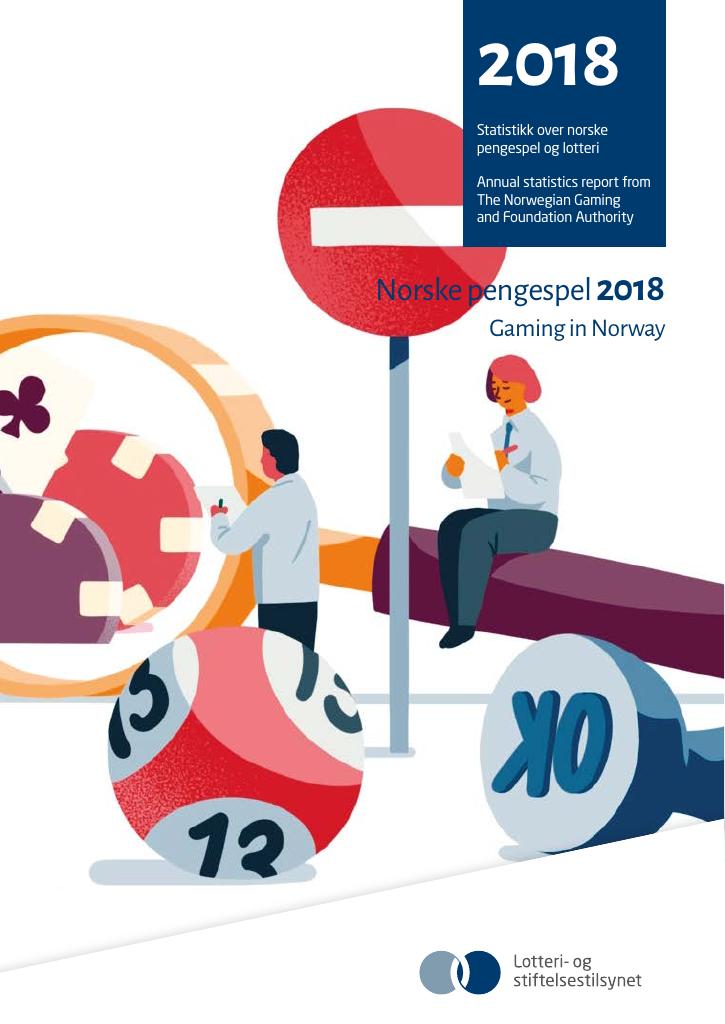 Forsiden av dokumentet Norske pengespel 2018