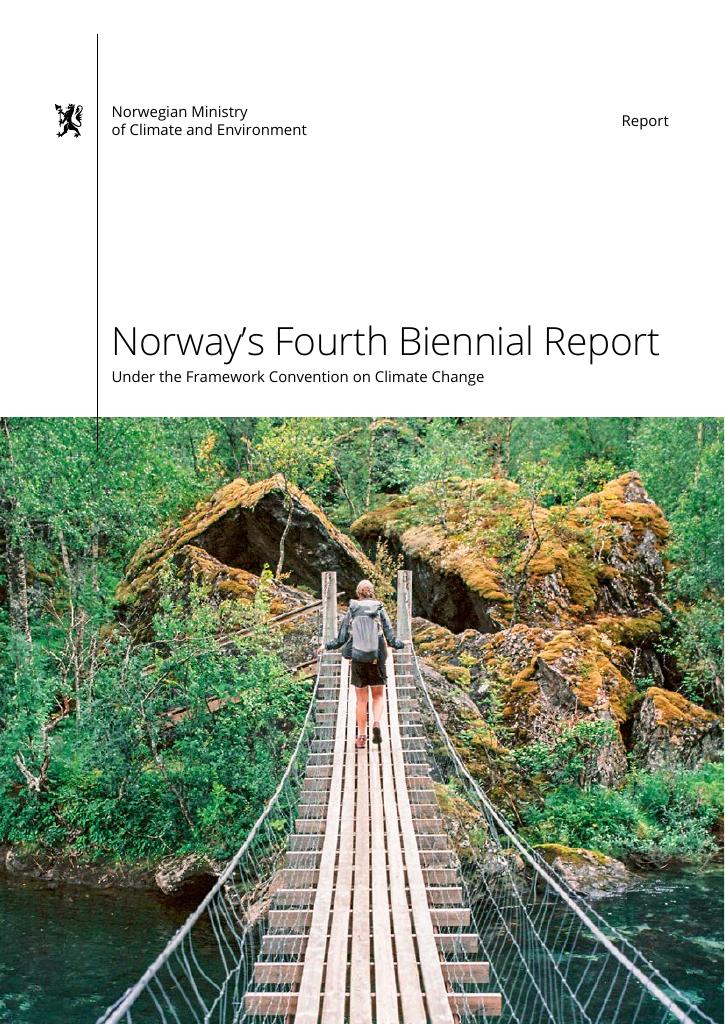 Forsiden av dokumentet Norway’s Fourth Biennial Report