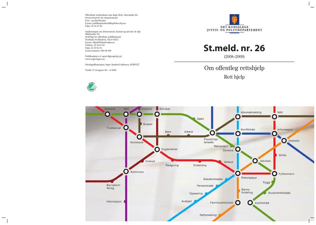 Forsiden av dokumentet St.meld. nr. 26 (2008-2009)