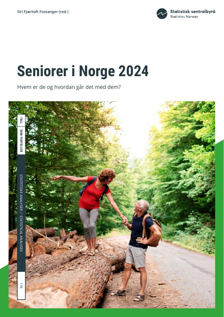 Forsiden av dokumentet Seniorer i Norge 2024