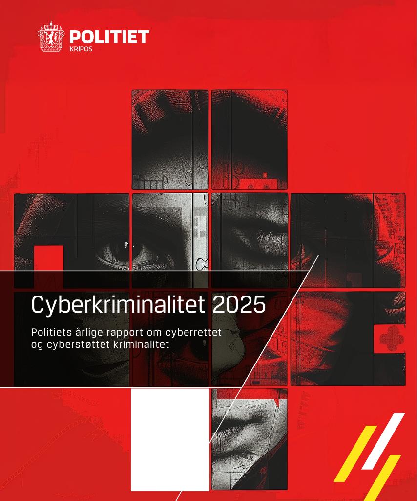 Forsiden av dokumentet Cyberkriminalitet 2025