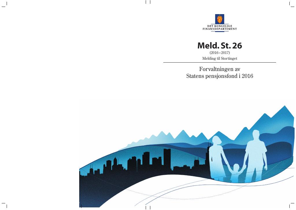 Forsiden av dokumentet Meld. St. 26 (2016–2017)