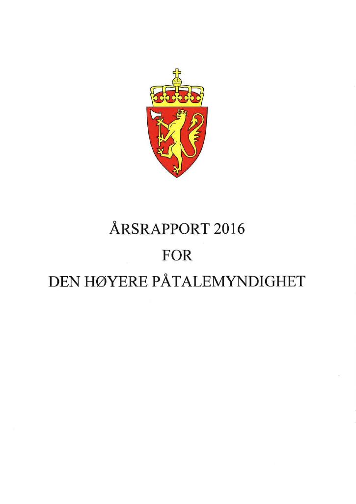 Forsiden av dokumentet Årsrapport (PDF)