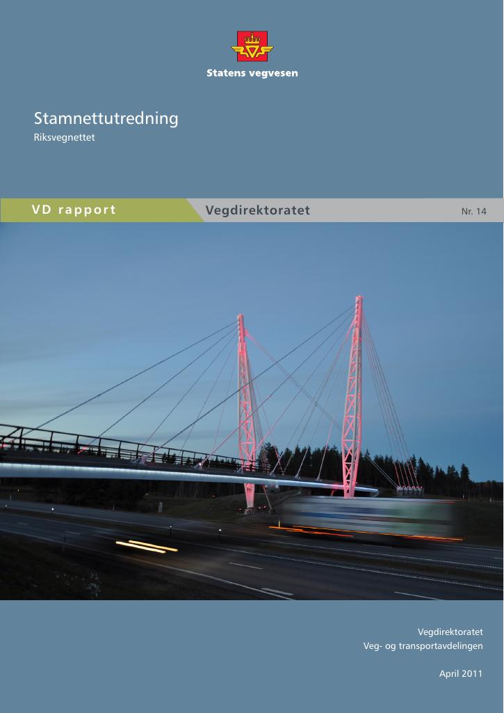 Forsiden av dokumentet Stamnettutredning