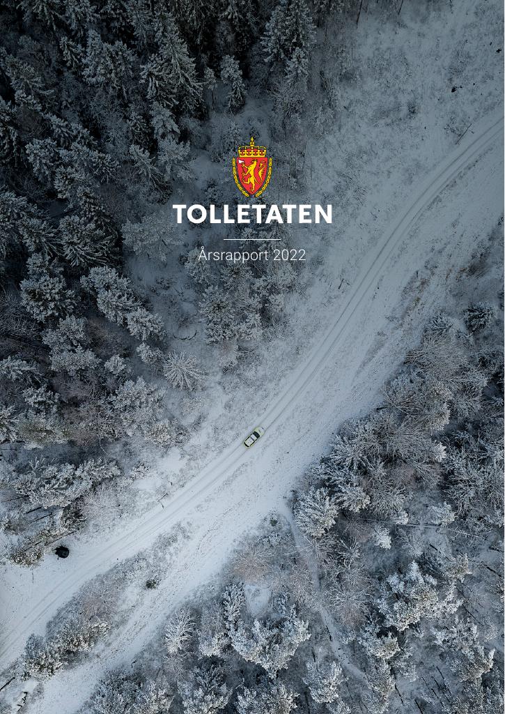 Forsiden av dokumentet Årsrapport Tolletaten 2022