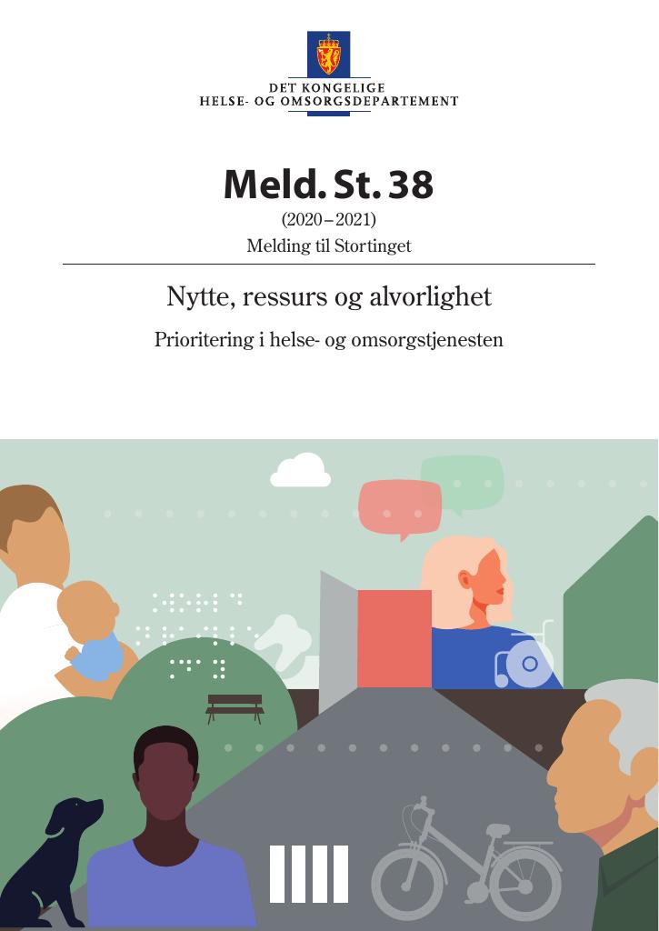 Forsiden av dokumentet Meld. St. 38 (2020–2021)