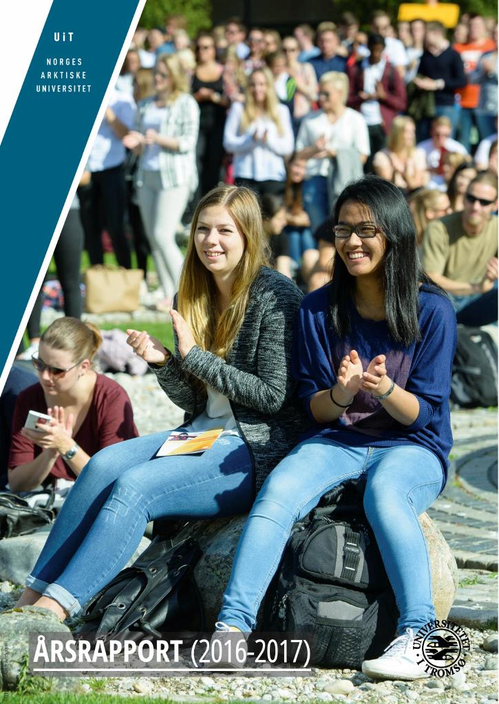Forsiden av dokumentet Årsrapport Universitetet i Tromsø - Norges arktiske universitet 2016