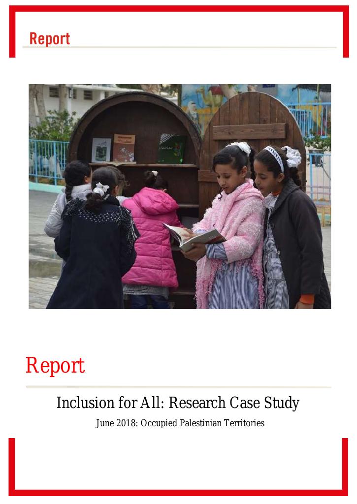 Forsiden av dokumentet Inclusion for All: Research Case Study