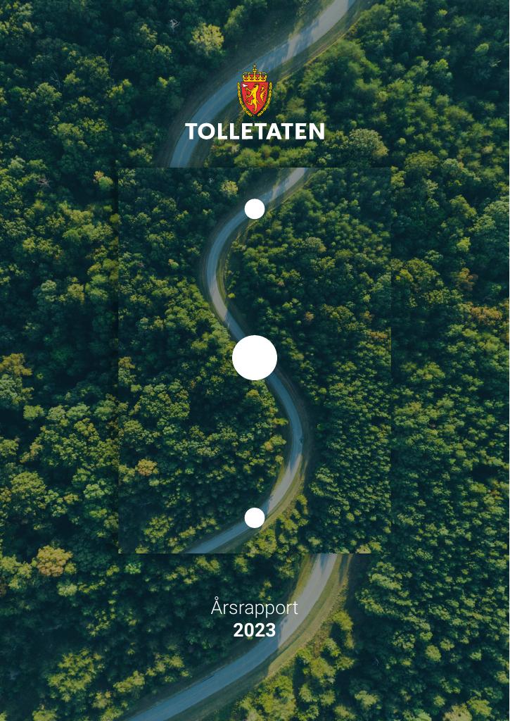 Forsiden av dokumentet Årsrapport Tolletaten 2023