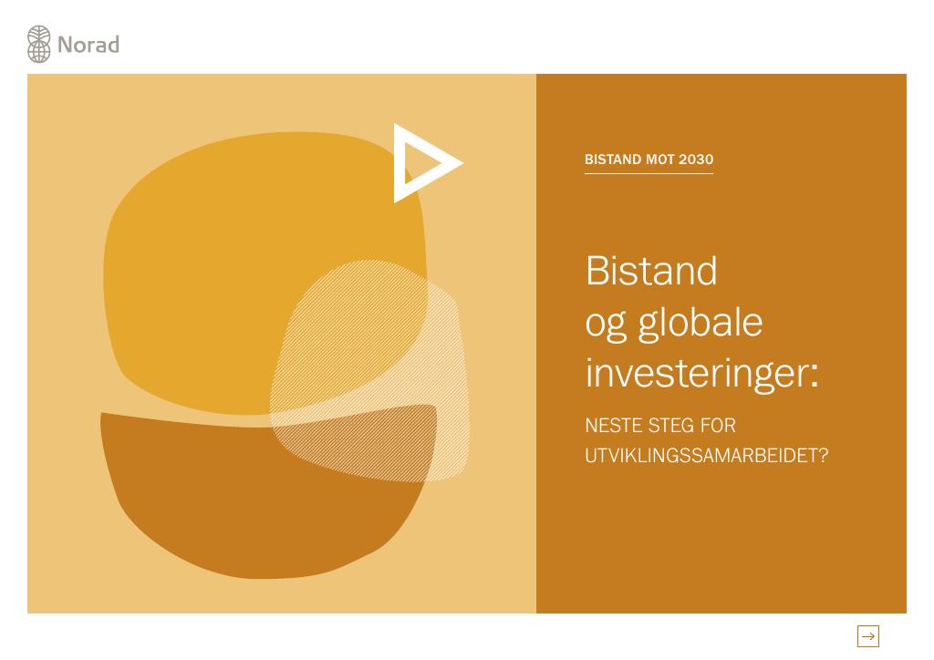 Forsiden av dokumentet Bistand mot 2030