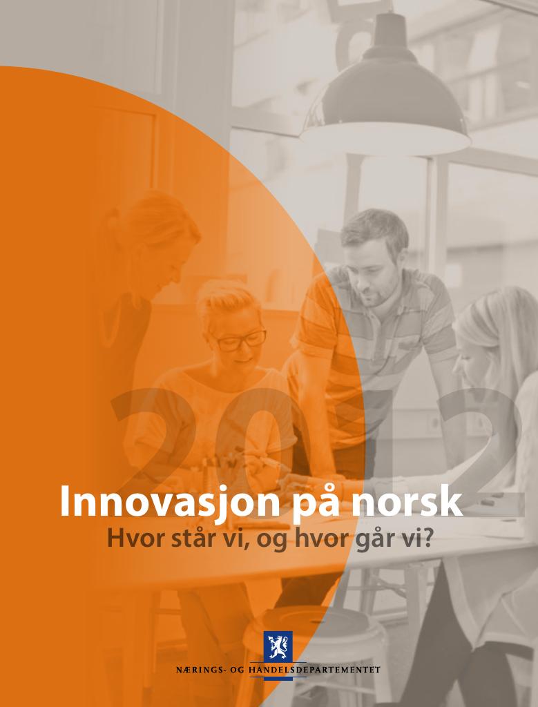 Forsiden av dokumentet Innovasjon på norsk