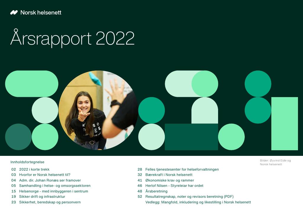 Årsrapport Norsk Helsenett 2022 - Kudos