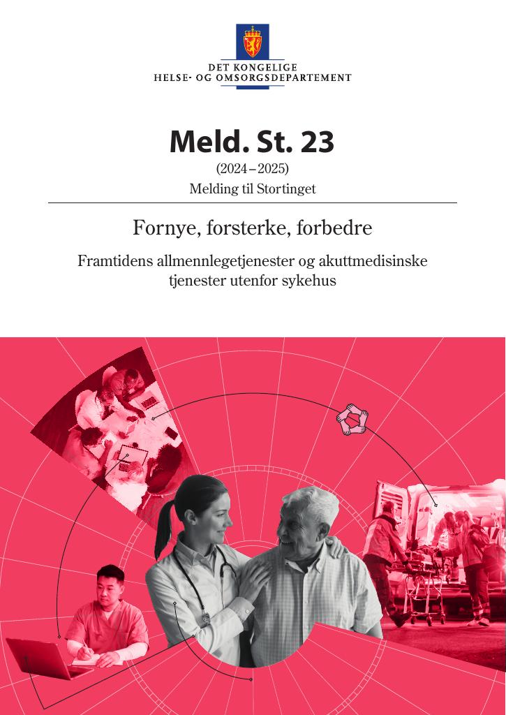 Forsiden av dokumentet Meld. St. 23 (2024–2025)