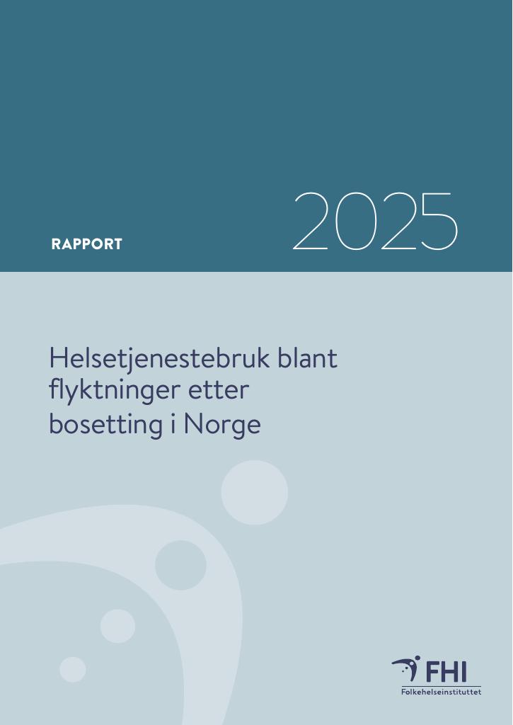 Forsiden av dokumentet Helsetjenestebruk blant flyktninger etter bosetting i Norge