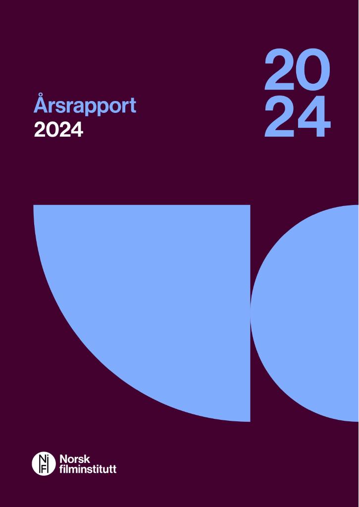 Forsiden av dokumentet Årsrapport Norsk filminstitutt 2024
