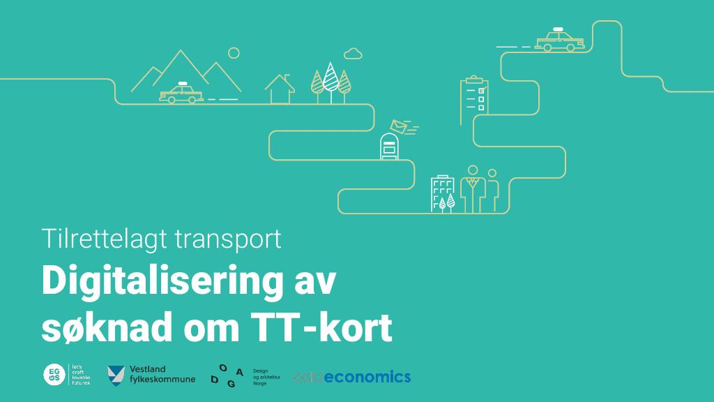 Forsiden av dokumentet Stimulab: Digitalisering av tjenesten Tilrettelagt transport