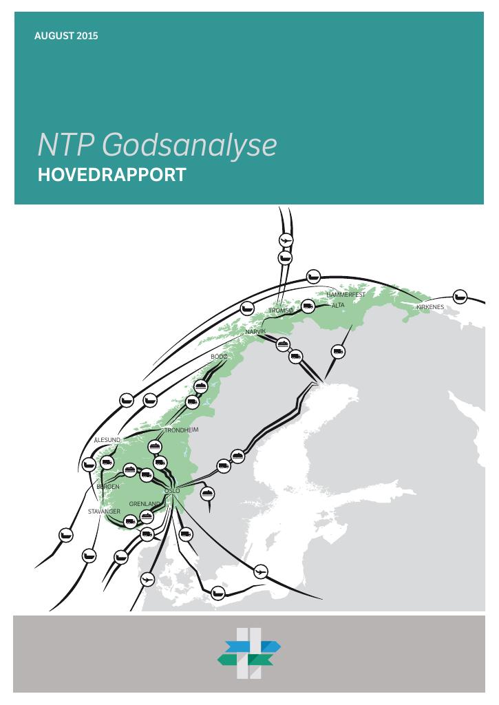Forsiden av dokumentet NTP Godsanalyse