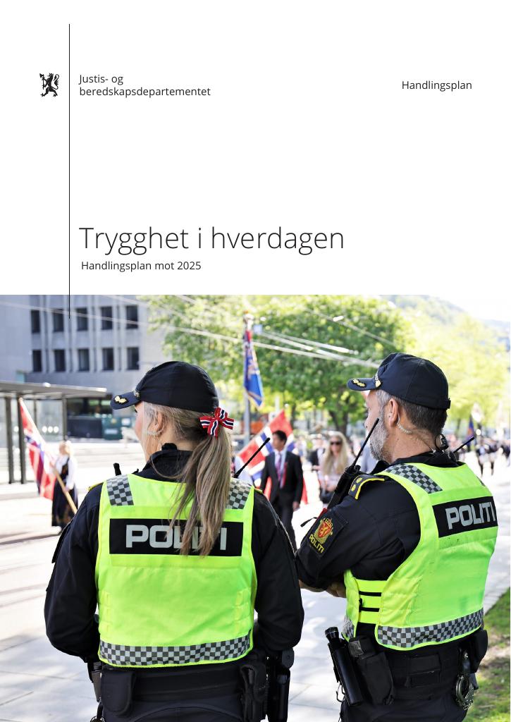 Forsiden av dokumentet Trygghet i hverdagen