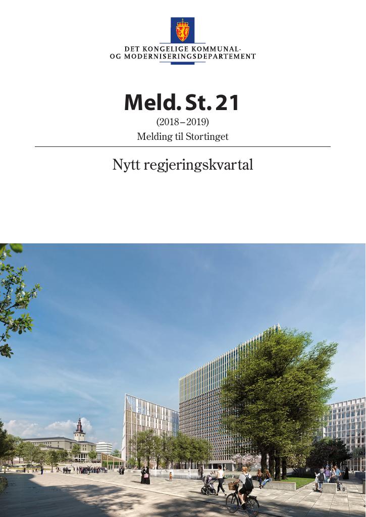 Forsiden av dokumentet Meld. St. 21 (2018–2019)