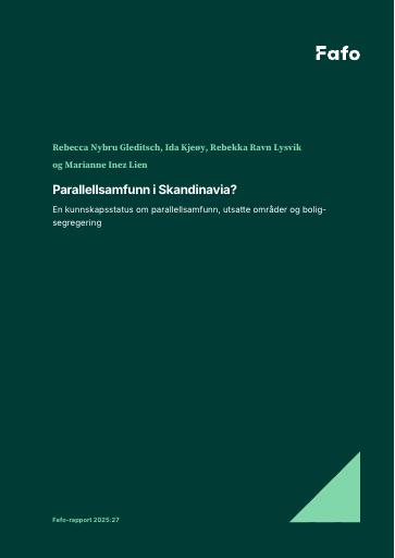 Forsiden av dokumentet Parallellsamfunn i Skandinavia?