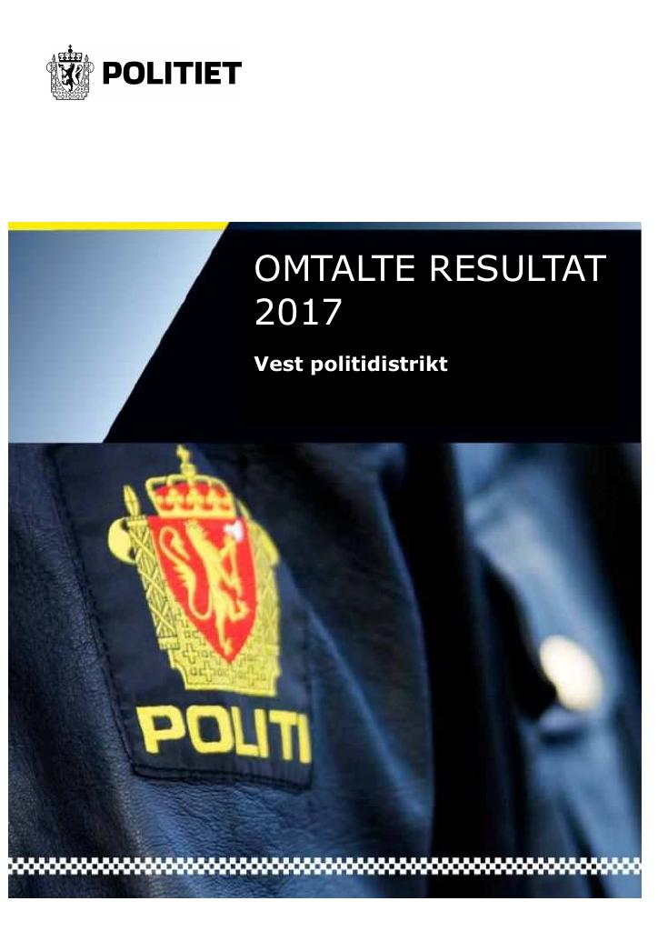 Forsiden av dokumentet Strasak 2017 Vest