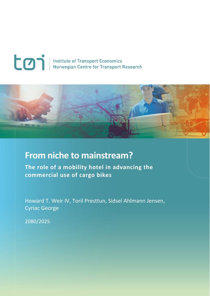 Forsiden av dokumentet From niche to mainstream?