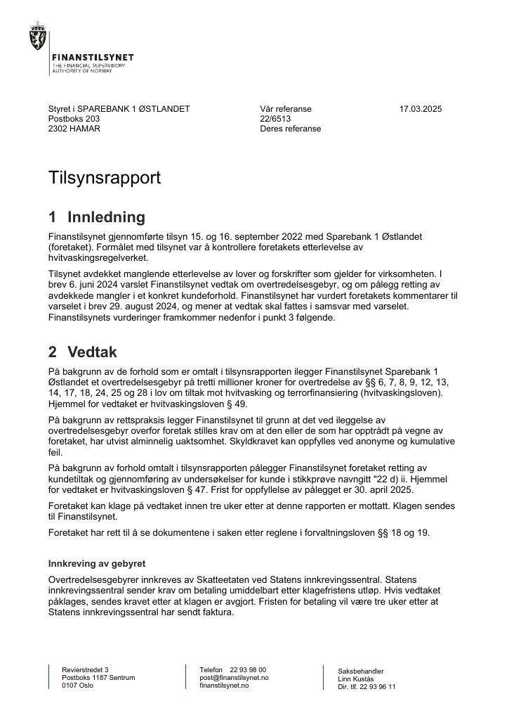 Document front page