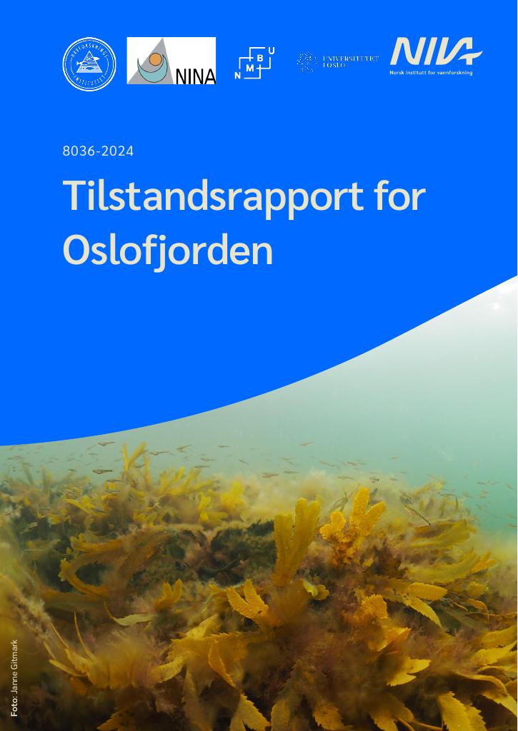 Forsiden av dokumentet Tilstandsrapport for Oslofjorden 2024