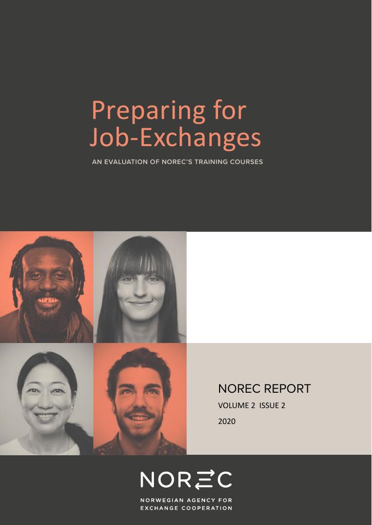 Forsiden av dokumentet Preparing for job-exchanges : An evaluation of Norec's training courses