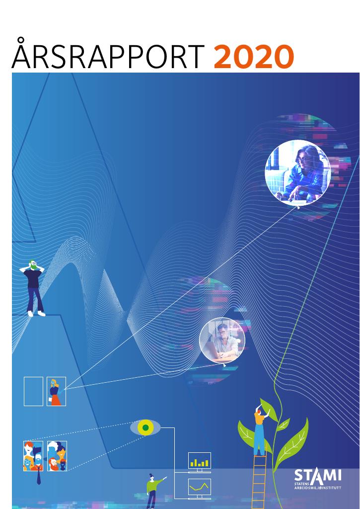Forsiden av dokumentet Årsrapport Statens arbeidsmiljøinstitutt 2020