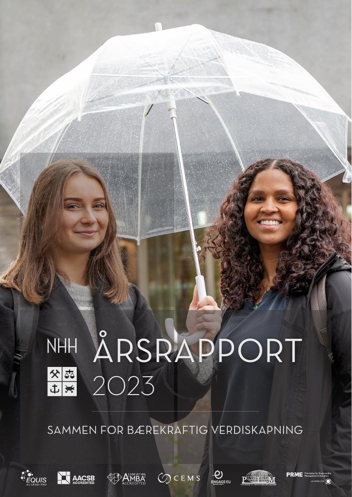 Forsiden av dokumentet Årsrapport Norges handelshøyskole 2023