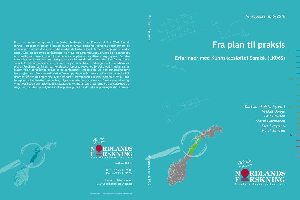 Forsiden av dokumentet Fra plan til praksis