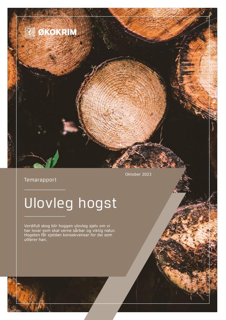 Forsiden av dokumentet Ulovleg hogst