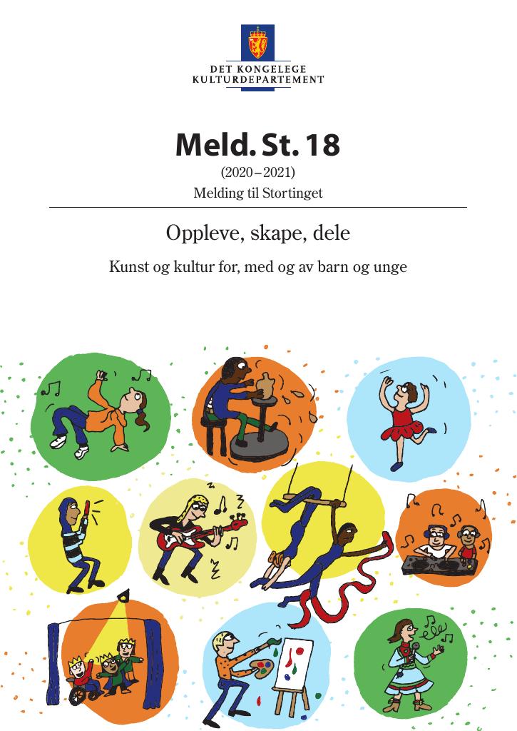 Forsiden av dokumentet Meld. St. 18 (2020–2021)