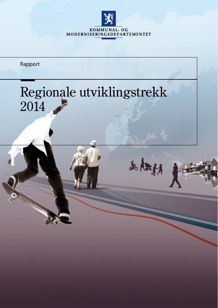 Forsiden av dokumentet Regionale utviklingstrekk 2014